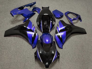 Aftermarket 2008-2011 Blue and Black Honda CBR1000RR Motorcycle Fairing
