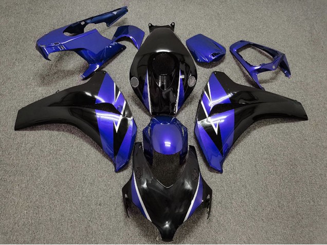 Aftermarket 2008-2011 Blue and Black Honda CBR1000RR Motorcycle Fairing Aftermarket 2008-2011 Blue and Black Honda CBR1000RR Motorcycle Fairing