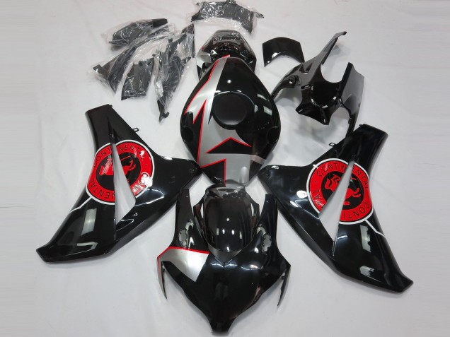 Aftermarket 2008-2011 Gloss Black & Red Honda CBR1000RR Motorcycle Fairing Aftermarket 2008-2011 Gloss Black & Red Honda CBR1000RR Motorcycle Fairing