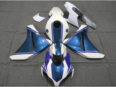 Aftermarket 2008-2011 Gloss Pearl Blue Honda CBR1000RR Motorcycle Fairing