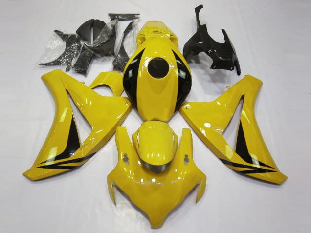 Aftermarket 2008-2011 Gloss Yellow OEM Style Honda CBR1000RR Motorcycle Fairing