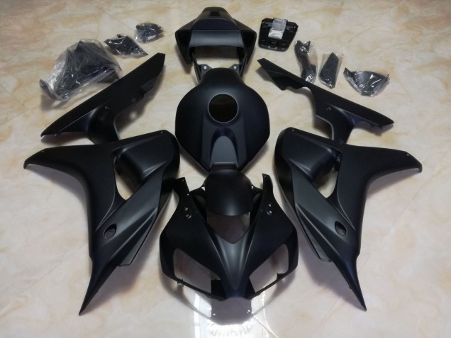 Aftermarket 2008-2011 Matte Black Honda CBR1000RR Motorcycle Fairing Aftermarket 2008-2011 Matte Black Honda CBR1000RR Motorcycle Fairing