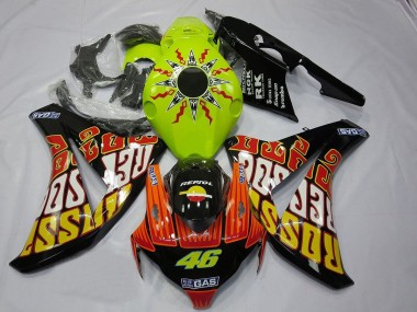 Aftermarket 2008-2011 Nice Rossi Honda CBR1000RR Motorcycle Fairing