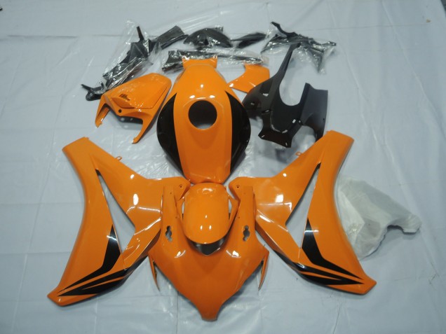 Aftermarket 2008-2011 Orange and Black Honda CBR1000RR Motorcycle Fairing Aftermarket 2008-2011 Orange and Black Honda CBR1000RR Motorcycle Fairing