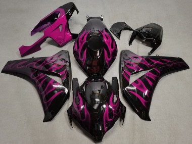 Aftermarket 2008-2011 Pink Flame Honda CBR1000RR Motorcycle Fairing