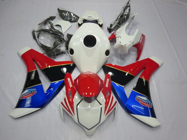 Aftermarket 2008-2011 Red Blue and Black Honda CBR1000RR Motorcycle Fairing Aftermarket 2008-2011 Red Blue and Black Honda CBR1000RR Motorcycle Fairing