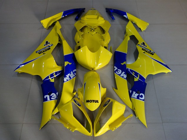 Aftermarket 2008-2016 Gloss Yellow Camel Yamaha R6 Motorcycle Fairing Aftermarket 2008-2016 Gloss Yellow Camel Yamaha R6 Motorcycle Fairing
