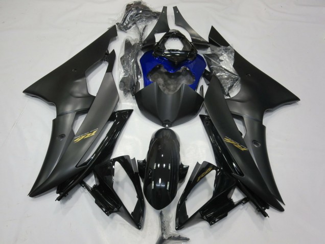 Aftermarket 2008-2016 Matte and Blue Yamaha R6 Motorcycle Fairing Aftermarket 2008-2016 Matte and Blue Yamaha R6 Motorcycle Fairing