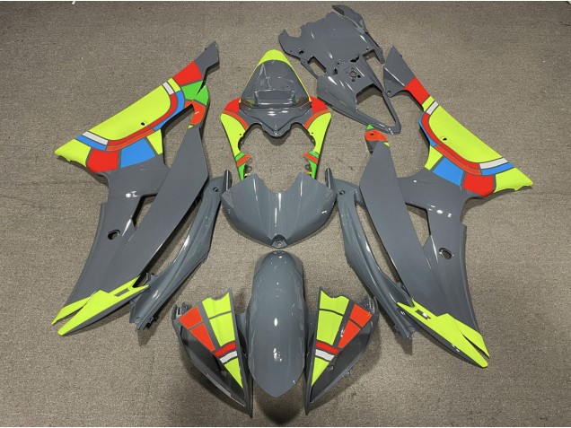 Aftermarket 2008-2016 Nardo and High Viz Yellow Design Yamaha R6 Motorcycle Fairing