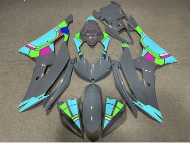 Aftermarket 2008-2016 Nardo and Teal Design Yamaha R6 Motorcycle Fairing