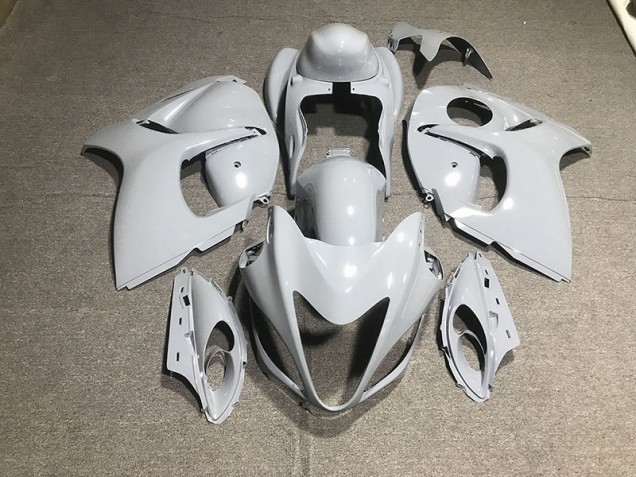 Aftermarket 2008-2019 Light Grey Suzuki GSXR 1300 Motorcycle Fairing Aftermarket 2008-2019 Light Grey Suzuki GSXR 1300 Motorcycle Fairing