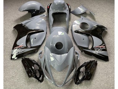 Aftermarket 2008-2019 Nardo Grey & Black Suzuki GSXR 1300 Motorcycle Fairing