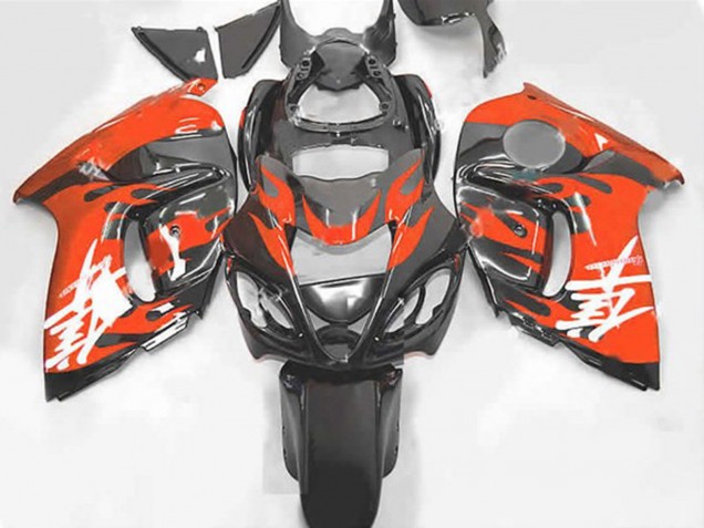 Aftermarket 2008-2019 Orange and Grey Suzuki GSXR 1300 Motorcycle Fairing Aftermarket 2008-2019 Orange and Grey Suzuki GSXR 1300 Motorcycle Fairing