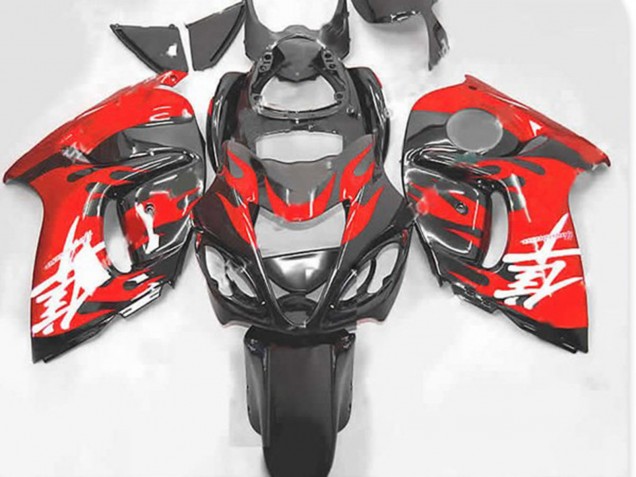 Aftermarket 2008-2019 Red and Grey Suzuki GSXR 1300 Motorcycle Fairing