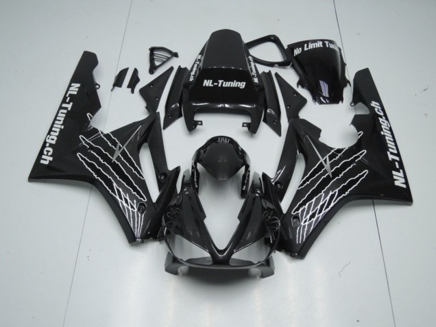 Aftermarket 2009-2012 Black Gloss ( Custom ) Triumph Daytona 675 Motorcycle Fairing