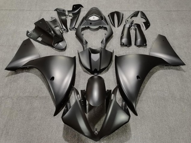 Aftermarket 2009-2012 Full Matte Black Yamaha R1 Motorcycle Fairing Aftermarket 2009-2012 Full Matte Black Yamaha R1 Motorcycle Fairing