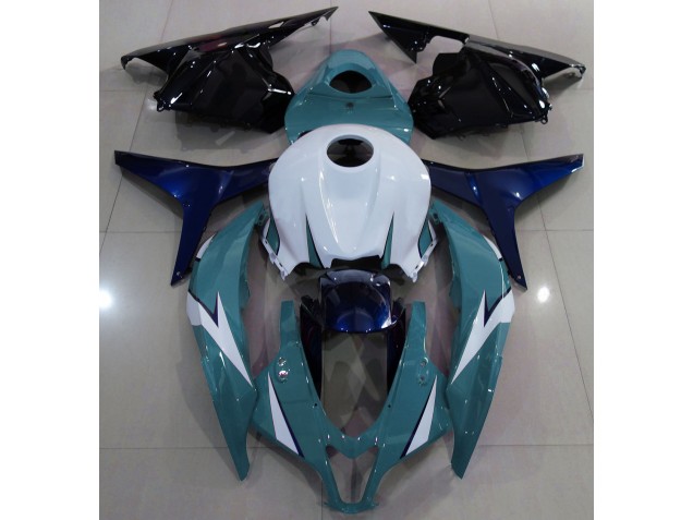 Aftermarket 2009-2012 Gloss Light Blue and Blue Honda CBR600RR Motorcycle Fairing Aftermarket 2009-2012 Gloss Light Blue and Blue Honda CBR600RR Motorcycle Fairing