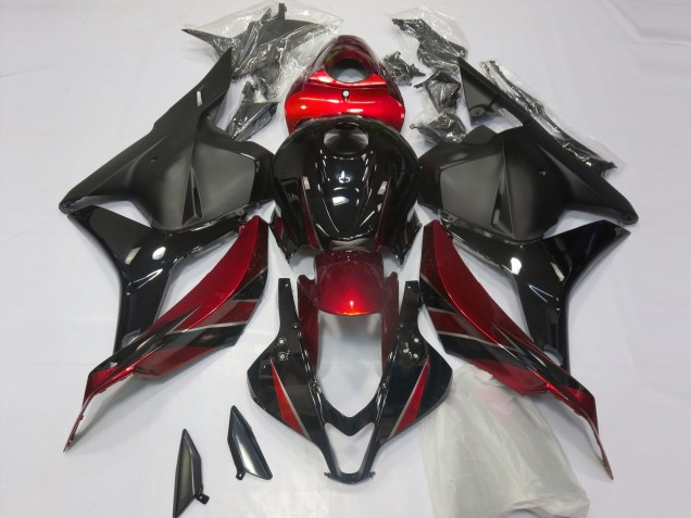 Aftermarket 2009-2012 Gloss Red and Black Honda CBR600RR Motorcycle Fairing Aftermarket 2009-2012 Gloss Red and Black Honda CBR600RR Motorcycle Fairing