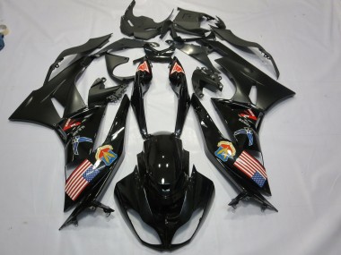 Aftermarket 2009-2012 Merica Kawasaki ZX6R Motorcycle Fairing