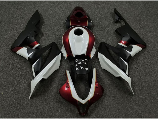 Aftermarket 2009-2012 Racing Red and Black Honda CBR600RR Motorcycle Fairing Aftermarket 2009-2012 Racing Red and Black Honda CBR600RR Motorcycle Fairing