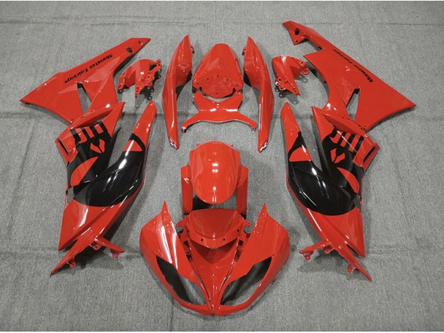 Aftermarket 2009-2012 Red Punisher Kawasaki ZX6R Motorcycle Fairing Aftermarket 2009-2012 Red Punisher Kawasaki ZX6R Motorcycle Fairing