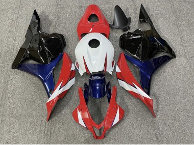 Aftermarket 2009-2012 Red and White Honda CBR600RR Motorcycle Fairing