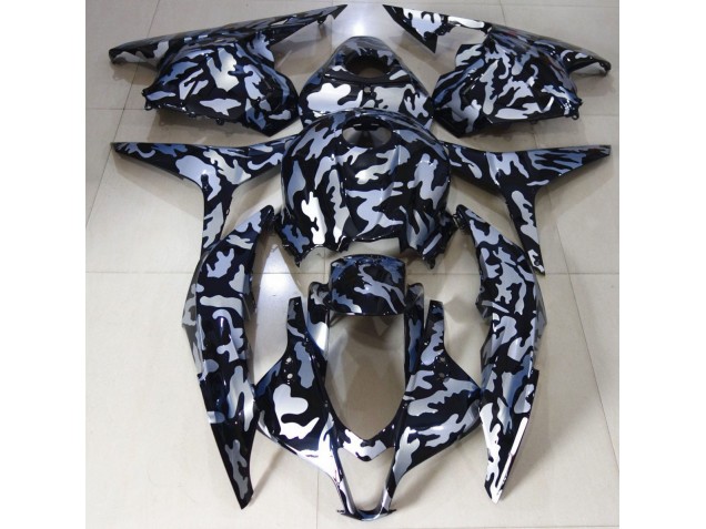Aftermarket 2009-2012 Silver Snow Camo Honda CBR600RR Motorcycle Fairing Aftermarket 2009-2012 Silver Snow Camo Honda CBR600RR Motorcycle Fairing