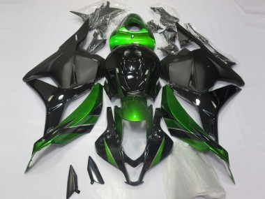 Aftermarket 2009-2012 Special Green Matte Black Honda CBR600RR Motorcycle Fairing