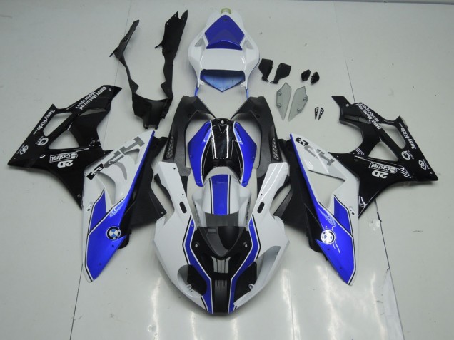 Aftermarket 2009-2016 Blue and White BMW S1000RR Motorcycle Fairing Aftermarket 2009-2016 Blue and White BMW S1000RR Motorcycle Fairing