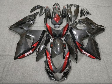 Aftermarket 2009-2016 Carbon Fiber Red Suzuki GSXR 1000 Motorcycle Fairing