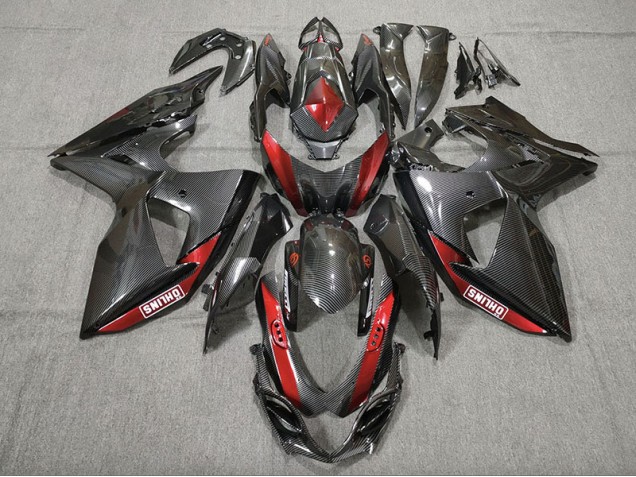 Aftermarket 2009-2016 Carbon Fiber Red Suzuki GSXR 1000 Motorcycle Fairing Aftermarket 2009-2016 Carbon Fiber Red Suzuki GSXR 1000 Motorcycle Fairing