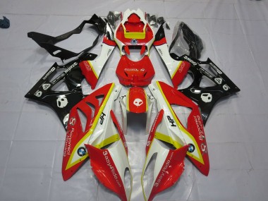 Aftermarket 2009-2016 Red Yellow and Black BMW S1000RR Motorcycle Fairing