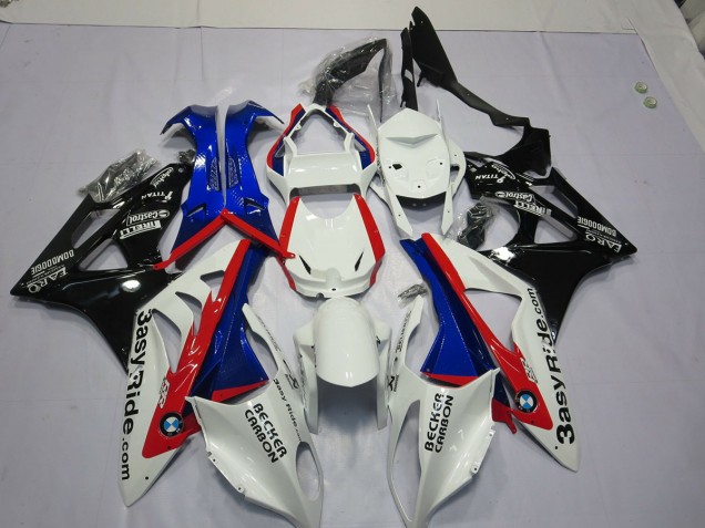 Aftermarket 2009-2016 White Blue BMW S1000RR Motorcycle Fairing Aftermarket 2009-2016 White Blue BMW S1000RR Motorcycle Fairing