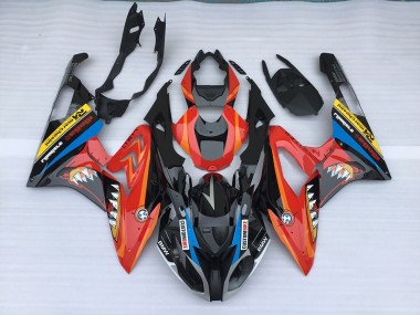Aftermarket 2009-2018 Red Shark Gloss BMW S1000RR Motorcycle Fairing