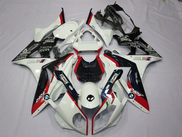 Aftermarket 2009-2018 Red and Black BMW S1000RR Motorcycle Fairing