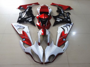 Aftermarket 2009-2018 Vibrant Red and Black BMW S1000RR Motorcycle Fairing