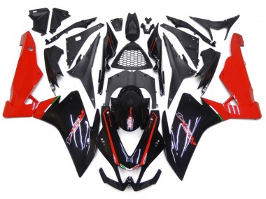 Aftermarket 2010-2015 Red and Black Aprilia RSV4 1000 Motorcycle Fairing