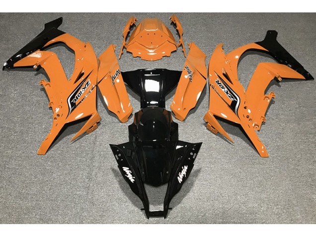 Aftermarket 2011-2015 Gloss Orange & Kawasaki ZX10R Motorcycle Fairing Aftermarket 2011-2015 Gloss Orange & Kawasaki ZX10R Motorcycle Fairing