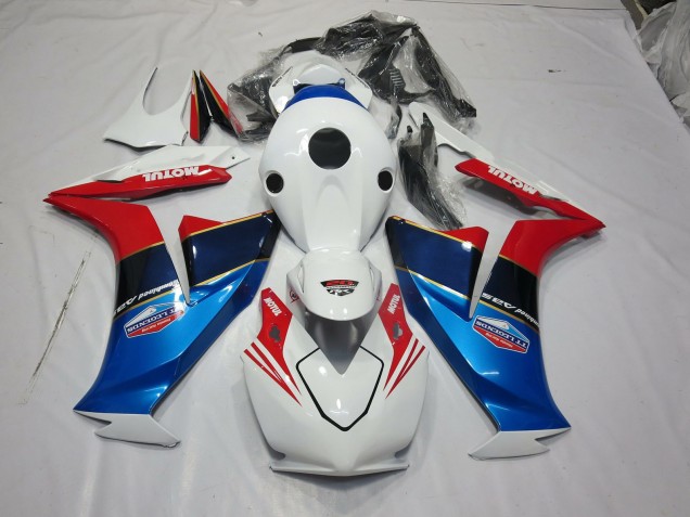 Aftermarket 2012-2016 Blue and Red Honda CBR1000RR Motorcycle Fairing