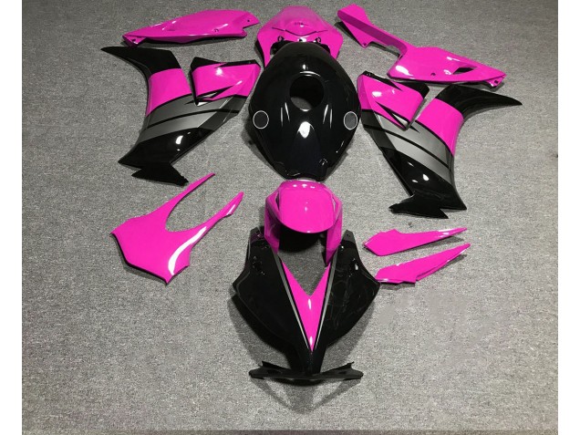 Aftermarket 2012-2016 Gloss Pink Black and Gray Honda CBR1000RR Motorcycle Fairing