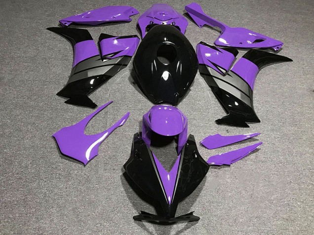 Aftermarket 2012-2016 Gloss Purple Black and Gray Honda CBR1000RR Motorcycle Fairing Aftermarket 2012-2016 Gloss Purple Black and Gray Honda CBR1000RR Motorcycle Fairing