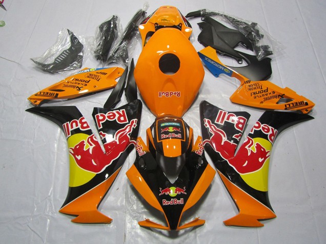 Aftermarket 2012-2016 Orange Red Bull Honda CBR1000RR Motorcycle Fairing
