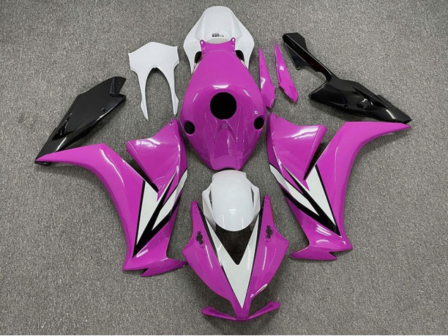 Aftermarket 2012-2016 Pink with White Honda CBR1000RR Motorcycle Fairing