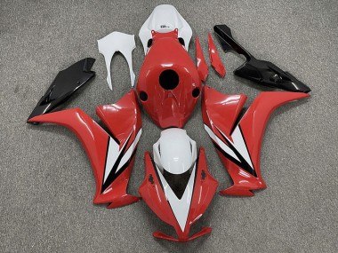 Aftermarket 2012-2016 Red with White Honda CBR1000RR Motorcycle Fairing