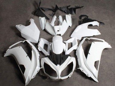 Aftermarket 2012-2016 White Kawasaki Ninja 650R Motorcycle Fairing