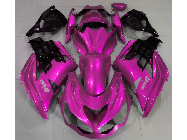 Aftermarket 2012-2019 Hot Pink Kawasaki ZX14R Motorcycle Fairing Aftermarket 2012-2019 Hot Pink Kawasaki ZX14R Motorcycle Fairing