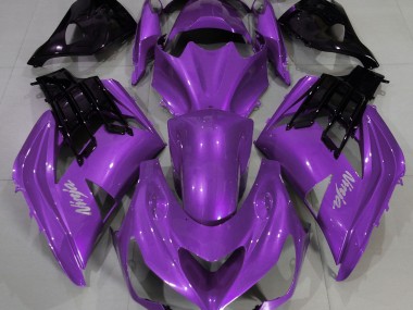 Aftermarket 2012-2019 Mood Purple Kawasaki ZX14R Motorcycle Fairing