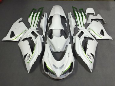 Aftermarket 2012-2019 Pearl White Custom Kawasaki ZX14R Motorcycle Fairing