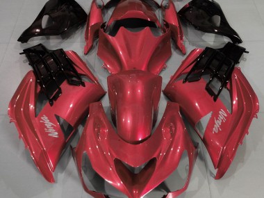 Aftermarket 2012-2019 Vibrant Red Kawasaki ZX14R Motorcycle Fairing
