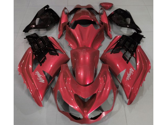 Aftermarket 2012-2019 Vibrant Red Kawasaki ZX14R Motorcycle Fairing Aftermarket 2012-2019 Vibrant Red Kawasaki ZX14R Motorcycle Fairing